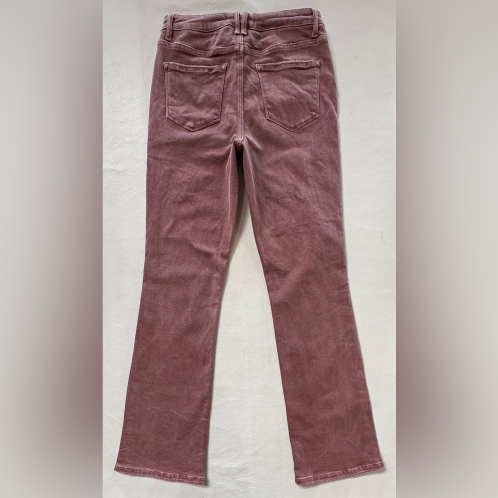 LOVERVET by Vervet High-Waist Boot Factory Fade Wine (29/9) - Picture 4 of 17